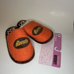 Valentine’s Hershey Reese’s Slippers House Shoes – Kids Size M 2/3