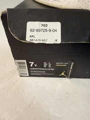 Nike Air Jordan Formula 23 GG Gray Black Pink Youth 7Y EUR 40 Basketball Shoes