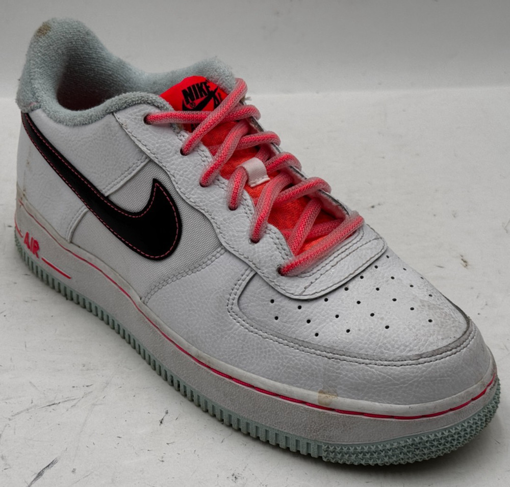 Nike Air Force 1 ’07 LV8 GS Youth Sneakers 7 White Athletic Shoes DD7709-100