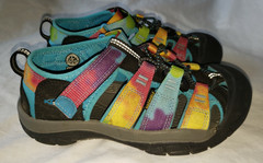 KEEN NEWPORT H2 MULTICOLOR TIE DYE BLUE BLACK WATERPROOF FISHERMAN SANDAL SHOE 2