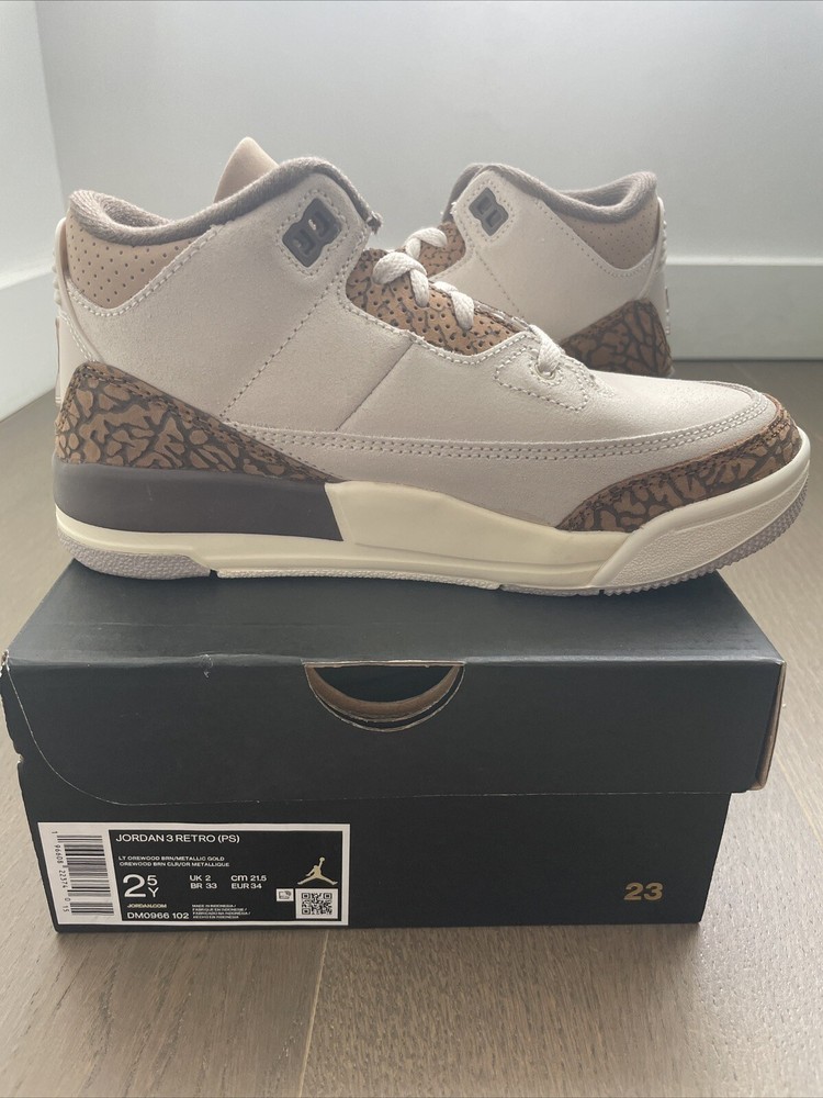 PS Air Jordan 3 Retro ‚Palomino‘ DM0966-102 Pre-School Kids