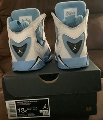 Nike Jordan True Flight (PS) White/Black/University Blue SZ 13C 343796 140 Boxed