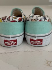 VANS Dogs Cats Macarons Classic Slip-On Kids Shoes US 2.0 UK 1.5 NWOB Cute!