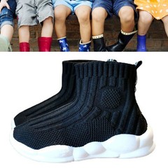 Kids Knit Sock Sneaker Prevent Slipping Kids Knit Shoes Cotton For Boy For Daily