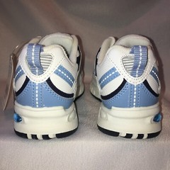 NEW Size 11-1/2 Childrens White with Light Blue Sport TENNIE 11.5M New~FREE SHIP