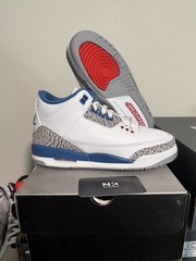 Air Jordan 3 Retro OG Grade School True Blue DM0967-104 Available Now