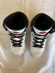 Air Jordan 2 Retro Youth 3Y White Black Red DQ8564-106 Kids Shoes