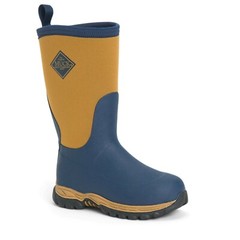 Muck Kid’s Rugged II Boot – Navy/Tan