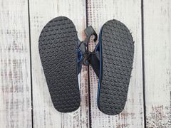 NWT Walmart Comfort Footbed Palm Tree Flip Flops Kids Size 2-3