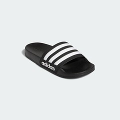Little Kid’s Adidas Adilette Shower K Slides Core Black/Cloud White (G27625)