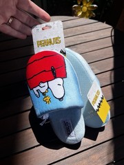 Peanuts Children’s Size Small Medium Snoopy & Woodstock House Shoes Slippers NWT