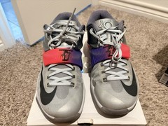 Nike KD VII AS Basketball Low Top Sneaker 8.5 Gray 742548-090