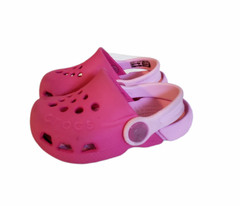CROCS Forever Kids Clogs Slip on Summer Water Shoes Pink Size C4