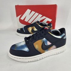 Nike Dunk Low SE GS Graffiti Shoes Kids 6.5Y Womens 8 Obsidian Summit White NEW