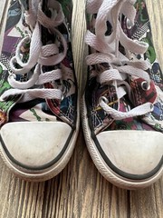 Converse All Star Batman Chuck Taylor Kids High Top 80th Anniversary Size 2