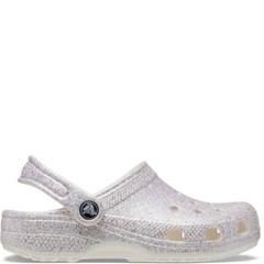 Crocs Classic 206993-9DI Clogs Kids US 5Y Mystic Glitter Comfort Shoes QLW301