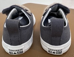 Chuck Taylor All Star One Strap Sherpa Bear Easy-On Sz4 Ret $45