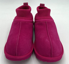 Ugg Classic Ultra Stretch Cuff Big Kid’s Size 6 Dark Peony Boots