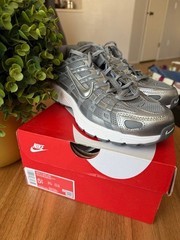 Nike P-6000 (GS) Metallic Cool Grey / White