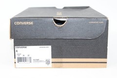 Converse CTAS High Street Junior Shoes Size 4 Black White Auroa Yellow 651785F