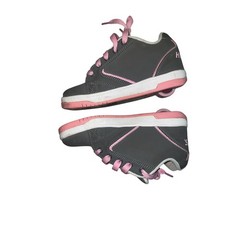 Heelys Propel 2.0 | Youth Size 2 | Gray Pink Skate Roller Sneakers | GUC