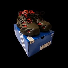 Adifom Climacool Black And Red Kids Shoe Size 5 US