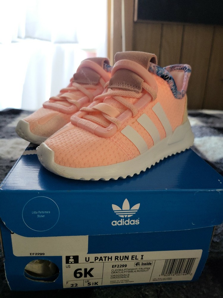 🔥 Adidas U_Path Run Kids Shoes Size 6K