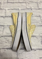 Vans Classic Checkered Sneakers Pastel Yellow Big Kids 4