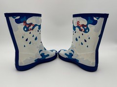 Hunter Peppa Pig Muddy Puddles Rain Boots Blue US 12 Boys / 13 Girls