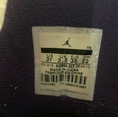 Jordan Retro 5 PS Blue w/ Pink & Purple High Top Sneakers Size 3Y 440893-307