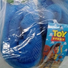 Disney Toy Story by Angel-etts Buzz Lightyear Kids Slippers 7-8 M vinyl head MIB