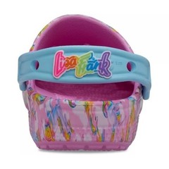 Crocs Classic Lisa Frank 208829-6SW Big Kids Pink Unicorn Comfort Clogs Size J5
