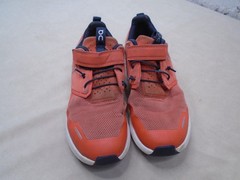 On Cloud Play – Flame / White – 3KD11431204 Big Kids Size 3Y Running Shoes