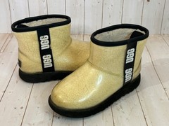 UGG Classic Clear Mini Waterproof Transparent KId’s Size US 2 Boots 1112386