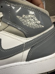 Nice Air Jordan 1 Mid SE (GS) Size 5.5Y White/Cool Grey-Medium Grey HF3193 100