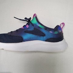 Under Armour Sneakers Shoes 7 Youth Running Hiking Walking Athletic Navy Multi