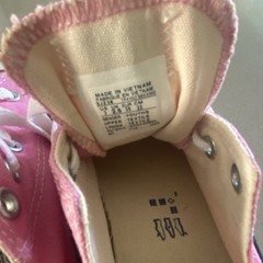 Converse Chuck Taylor All Star Low Top Canvas Sneaker Pink/White Youth 2Y