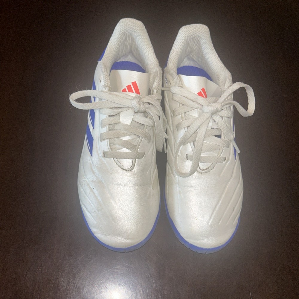 Adidas Copa Kids Size 2.5 white / blue