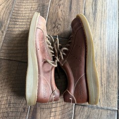 Dr. Martens PN06E Brown Leather Lace Up Shoes Kids Youth Size US 5 UK 4 Portugal