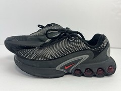 Nike Air Max Dn GS Black Metallic Silver Red Kids Size 3Y Shoes FB8987-009