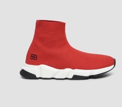 Balenciaga Red NIB Kids‘ Speed LT Sock Sneaker Size 27-28 EU 10 US Authentic