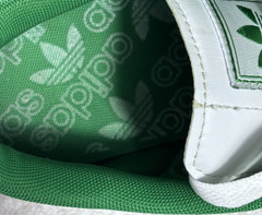 Adidas Samoa White Green Leather Suede G21257 Youth Size 5