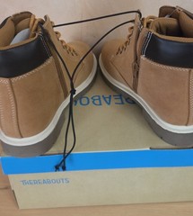 Thereabouts TH Luke Wheat Lace-Up Ankle Bootie w/ Zipper Youth Size 2 M