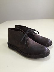 New JCREW Crewcuts Kids‘ oiled-leather MacAlister boots Classic Brown Sz K1