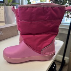 Crocs Boots Pink Size 11 Kids
