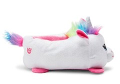 Build A Bear B-A-B Toddler Character Rainbow Unicorn Slippers Size XX-Small 7/8