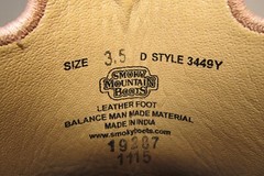 Smoky Mountain Youth Sz 3.5 D Pink Tree Camo Brown Leather Buckaroo Cowboy Boots