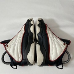 Kids Nike Air Jordan Pro Strong White Black Red Sneakers 407485-005 Sz 1.5