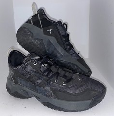 Air Jordan One Take II (GS) Black Metallic Silver Boy’s Shoes CZ0840-001 Sz 7Y