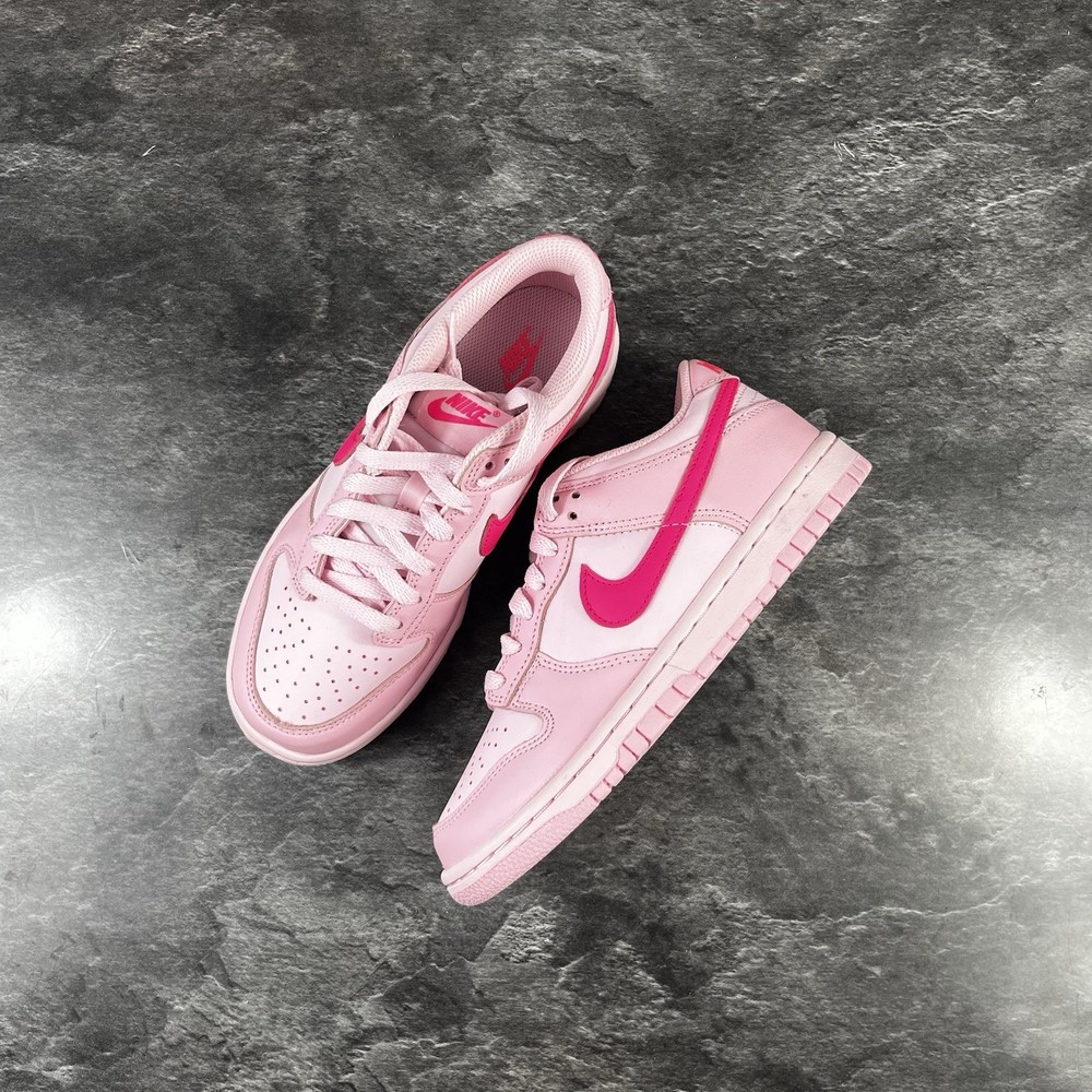 Nike dunk low “Triple Pink” DH9765-600 Size 4.5Y = 6 womens Brand new